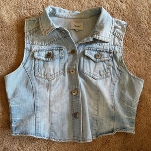 Kismet denim vest